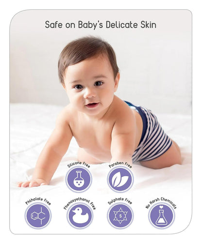 Babyhug Milk Protein Formula Daily Moisturising Milky Lotion Mild & Gentle Formula For Newborn Baby - 400 ml