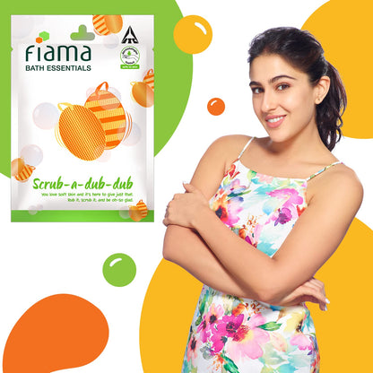 Fiama Bath Essentials Scrub-A-Dub-Dub Bathing Scrub, Dermatologist Tested, Safe on Skin, Pack of 1