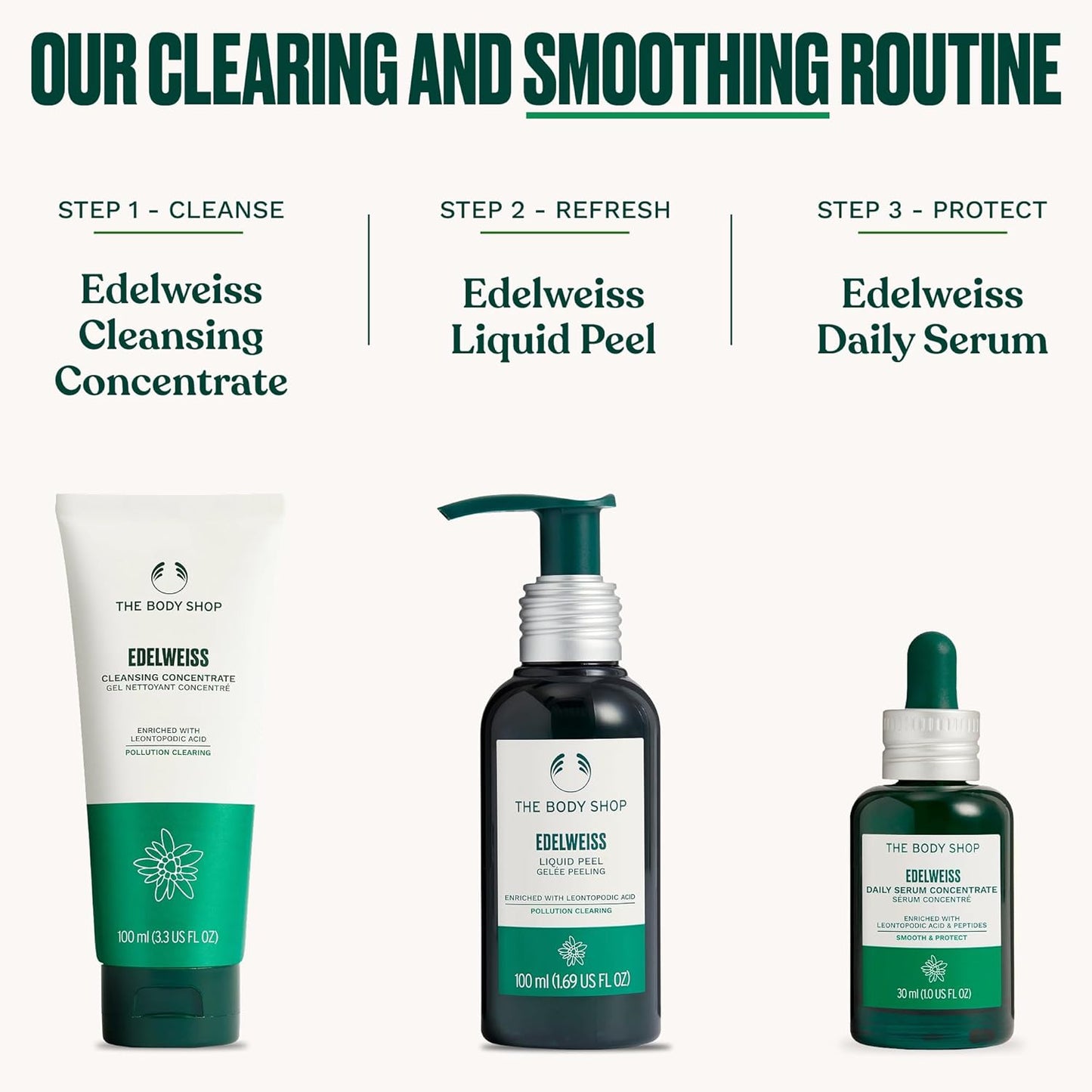 The Body Shop Edelweiss Liquid Peel 100 ML