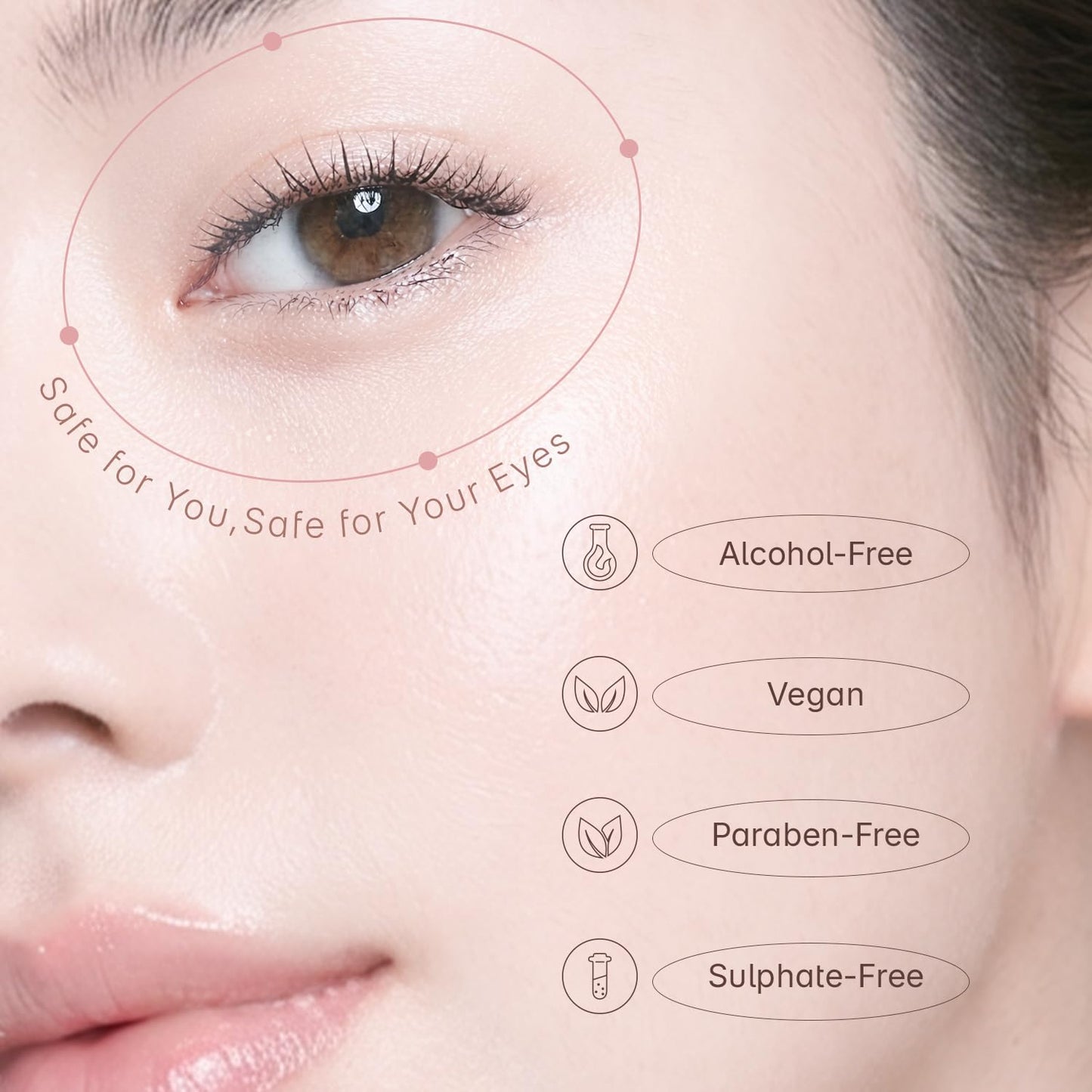 Seoulskin 360° Hydro Eye Patches | Brightens Dark Circles, Smooths Fine Lines & Reduces Puffiness | With Niacinamide, Rice Water & Vitamin C | 40 Patches