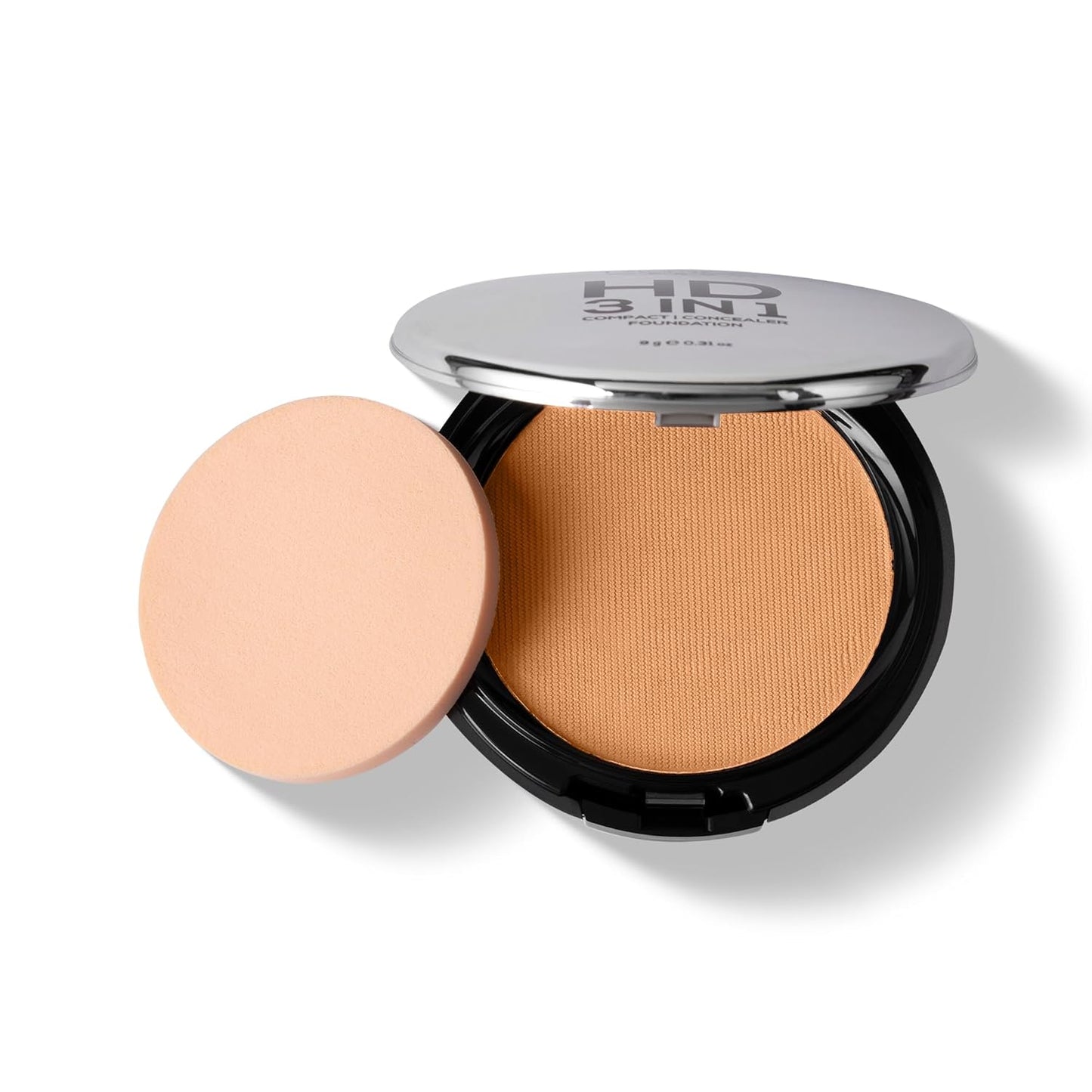 RENEE PRO HD 3 In 1 Compact, Concealer, Foundation - Soie, SPF 20, Matte Finish, High Coverage, Ultralight & Silky Smooth Finish, Enriched With Vitamin E, C & Aloe Vera - 9 Gm
