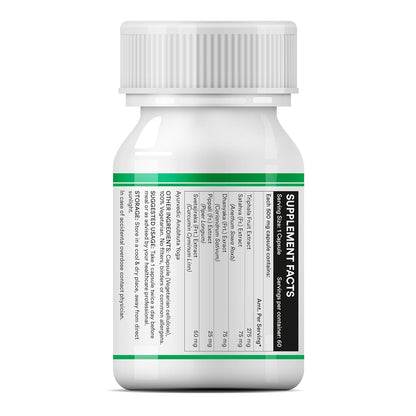 INLIFE Digestion Support Supplement | Triphala, Satahva, Dhanyaka, Pippali, Svetajiraka for Healthy Digestive Support | For Men and Women - 60 Vegetarian Capsules