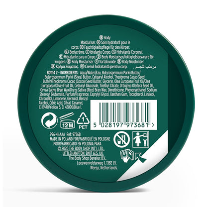 The Body Shop Body Butter, Olive Cream, 200ml