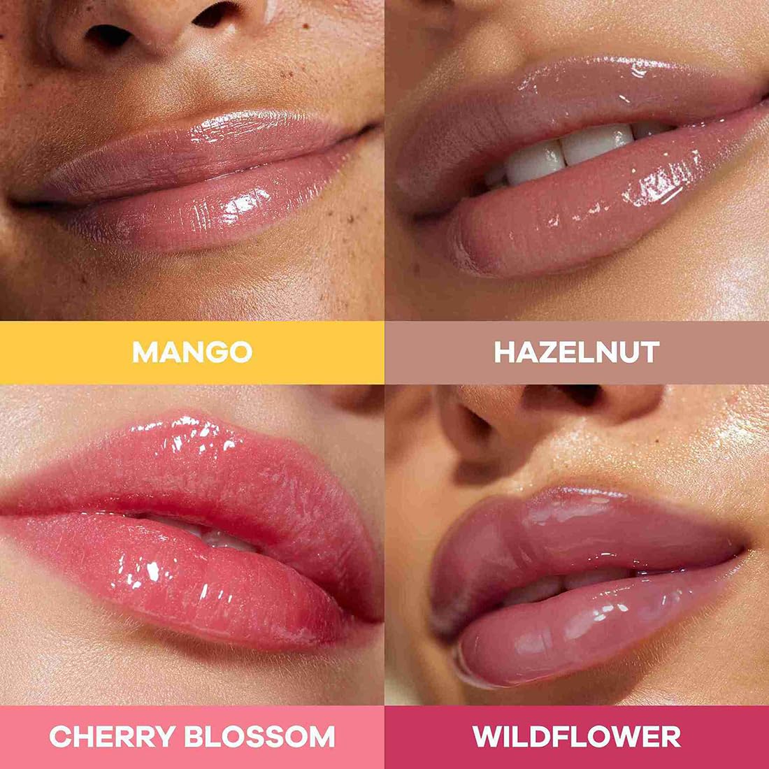 Earth Rhythm Honey Lip Balm SPF 50 Brightens Lips with Propolis,Peptides & Kojic Acid- Cherryblossom