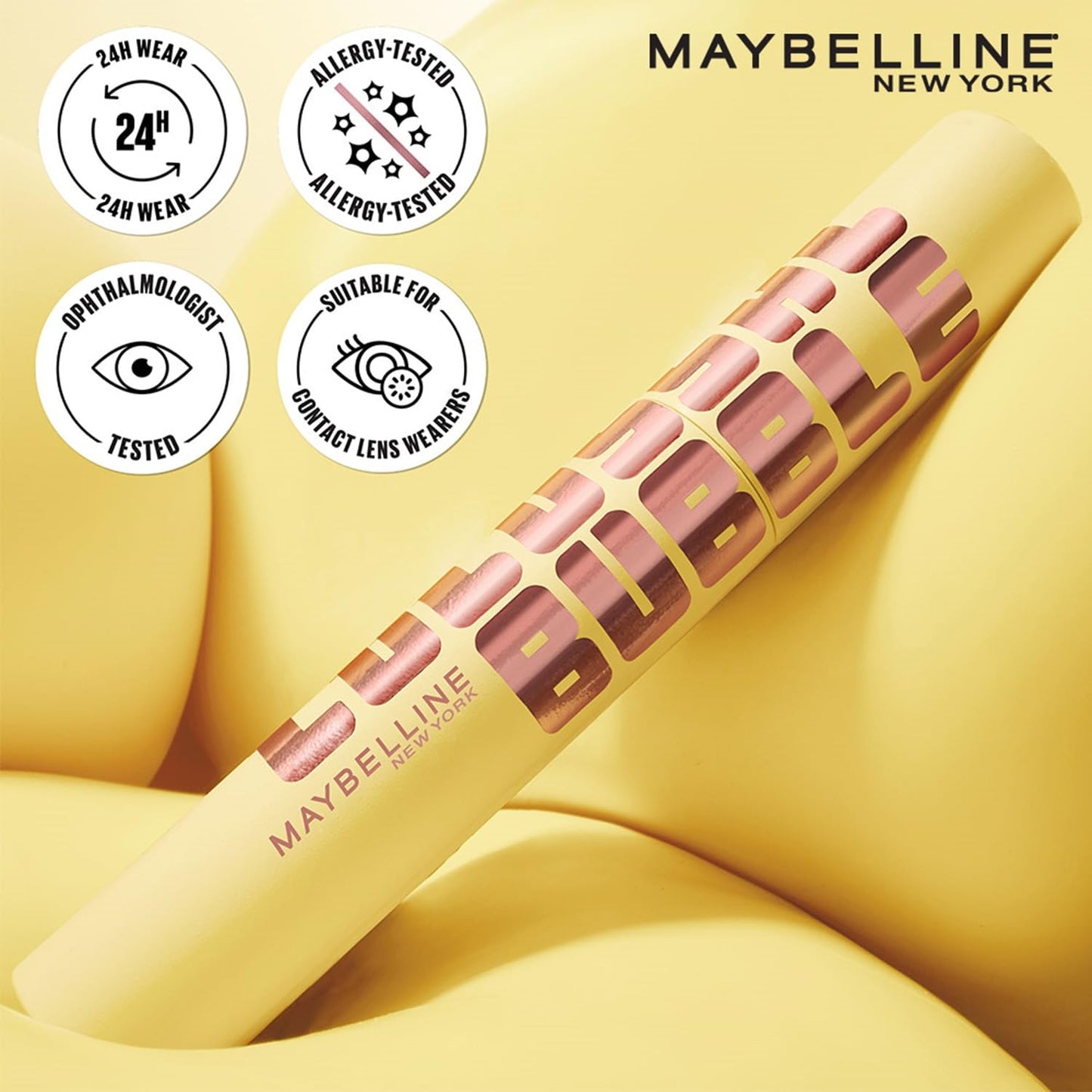 Maybelline New York Colossal Bubble Volumizing Easy Wash Mascara | 10ml