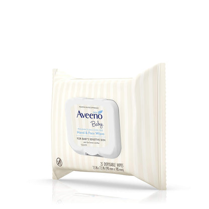 Aveeno Hand & Face Baby Wipes with Oat Extract and Aloe!!