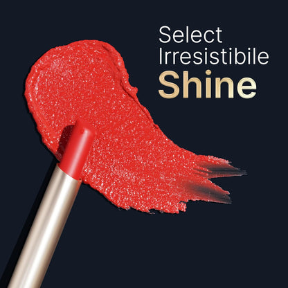 Swiss Beauty Select High On Shine Creamy Lipstick | With Mirror-shine finish | Enriched with Vitamin E | Shade- Supreme Nude, 1g |