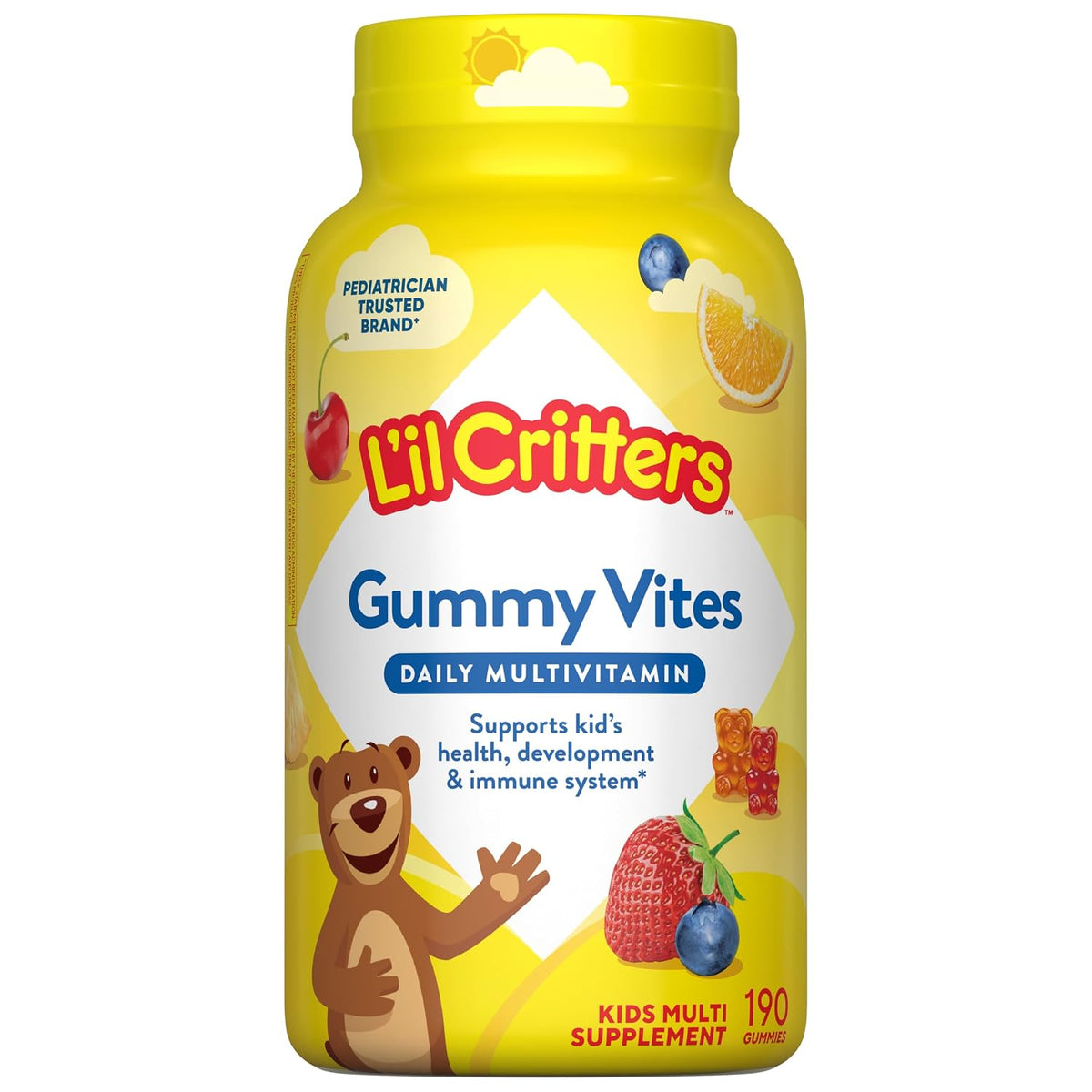 Lil Critters Gummy Vites Complete Multivitamin, 190 Count