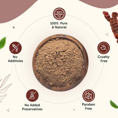 Neuherbs Shikakai Powder for Hair - 100g | Hair Pack for Hair Growth & Scalp Cleansing | 100% Pure & Natural With No Added Preservatives