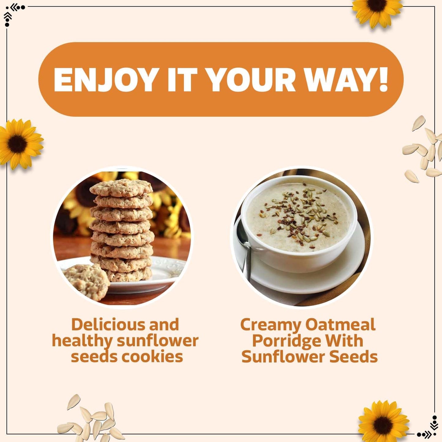 Wonderland Foods 200g Roasted Premium Sunflower Seeds Jar | Surajmukhi Seeds Full of Protein, Vitamin-E, Antioxidants & Fibre | Plant-Based Protein for Weight Management | Rich In Magnesium