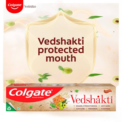 Colgate Swarna Vedshakti Ayurvedic Cavity Protection, Bad Breath Treatment Toothpaste - 400gm
