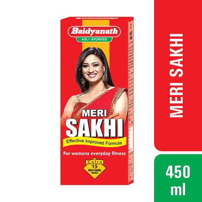 Baidyanath Asli Ayurved Meri Sakhi - Ayurvedic Tonic For Women - 450 Ml