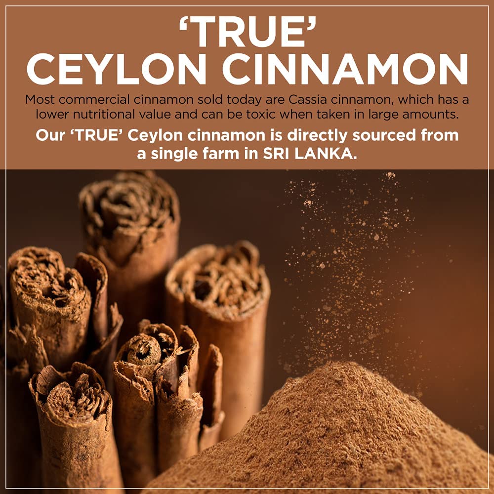 Namo Organics - Cinnamon Powder 100g | Dalchini Ceylon Cinnamon Power | 100% Pure & Natural | Dalchini Powder 100gm Indian Spices Aroma & Flavour