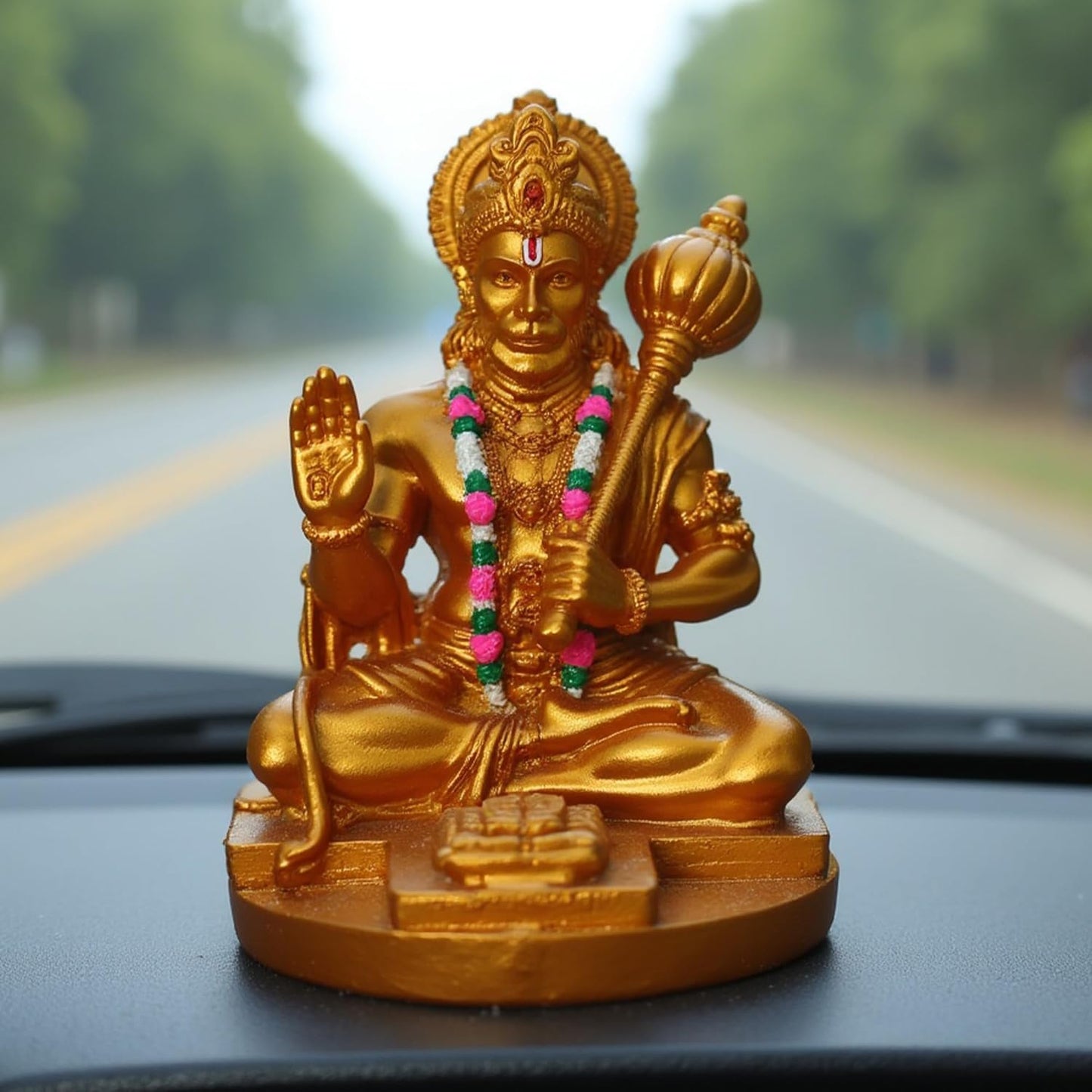 UNOVATE Hanuman Idol for Car Dashboard, Home, Office Desk | Hanuman Murti