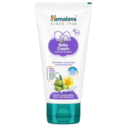 Himalaya Baby Cream, Face Moisturizer & Day Cream, For Dry Skin, 50ml