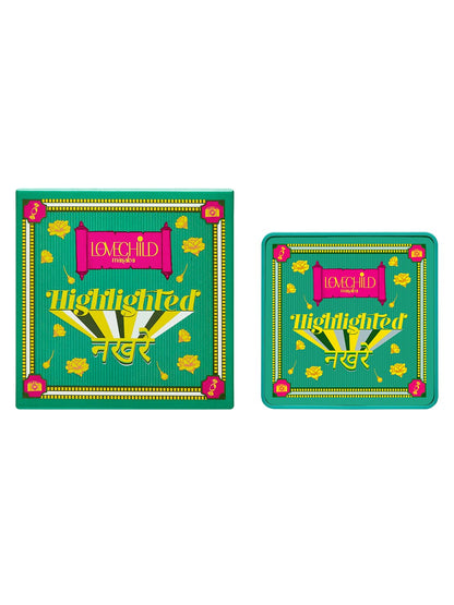 LoveChild Masaba Face Highlighter Palette (Sitara), 11.2gm