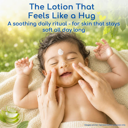 Little's Organix Nourishing Baby Lotion 400 ml | pH 5.5 | with Aloe Vera & Allantoin | Long-Lasting Moisturisation | Dermatologically Tested | Non-Sticky and Light | No Parabens, No Phthalates