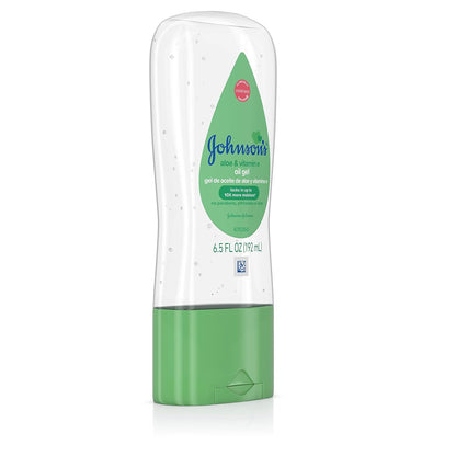 Johnson's Baby Gel Oil with Aloe & Vitamin E 6.5 Ounces