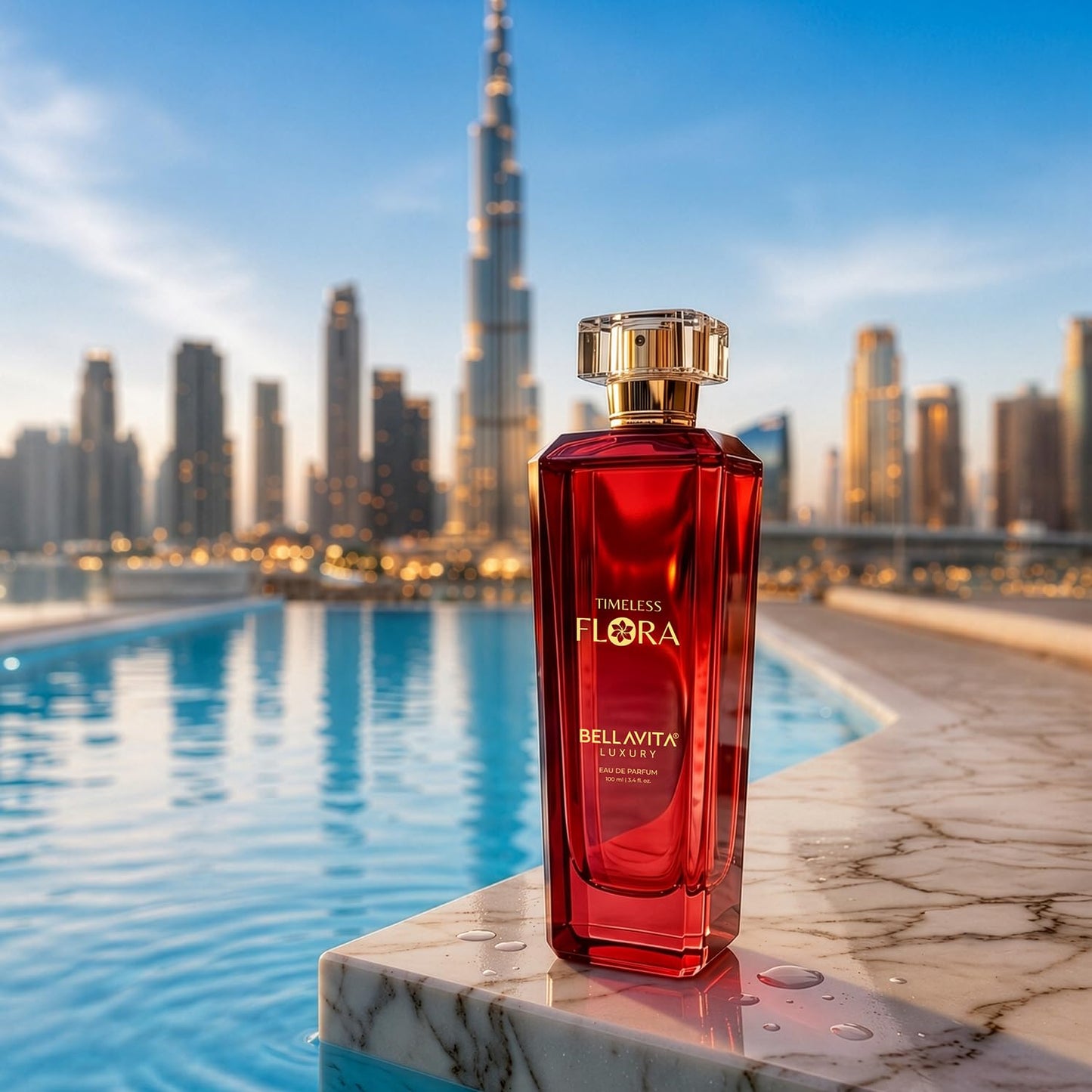 BELLAVITA TIMELESS FLORA | Dubai Crafted | Perfume For Woman | 100ml | 25% Oil Concentration | Rose, Mandarin, Sandalwood & Patchouli | Premium Long Lasting Perfume