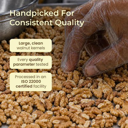 Bolas Walnut Kernels 200g | Akhrot Giri | Without Shell | Rich in Omega 3, Protein & Magnesium | Crunchy | Dry Fruits & Healthy Snack