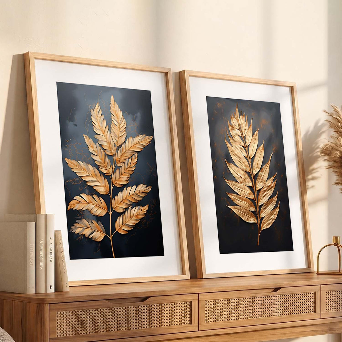 Aesthetic Modern Art Wall Paintings with Frame for Living Room Bedroom Office Wall Decoration - Home Decor Frames (Art 3, 10x13 inch)