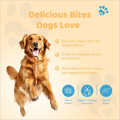 PETOSKA Chicken Honey Sticks- 100gms | Crunchy Dog Treats | Made with Natural Honey & Chicken | Highly Nutritious | Easy to Digest | Enhances Physical Health | Suitable for All Dog Breeds | Pack of 1