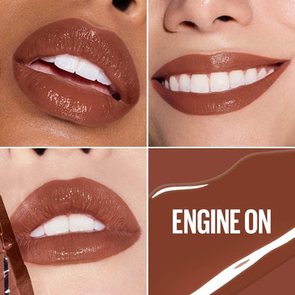 Maybelline Super Stay Vinyl Ink High Shine Racing Liquid Lipstick, Engine | 4.2ml