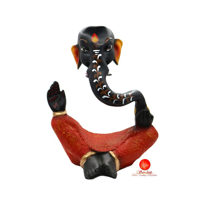 Polystone Floating Ganesha Idol/Show Piece for Home and Office Decor