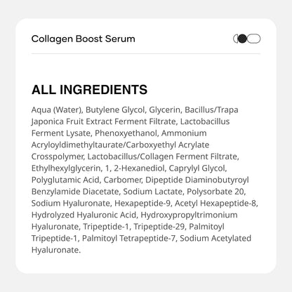 Cureskin Collagen Peptides for Women | Collagen Boost Hyaluronic Acid Serum | Plumps & Repairs with Hyaluronic Acid, Peptides and Probiotics