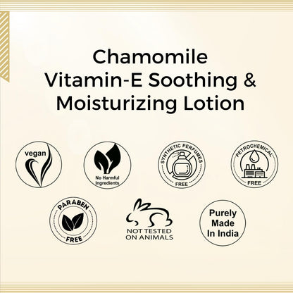 Aroma Treasures Chamomile Vitamin-E Soothing & Moisturizing Lotion (100 ml)