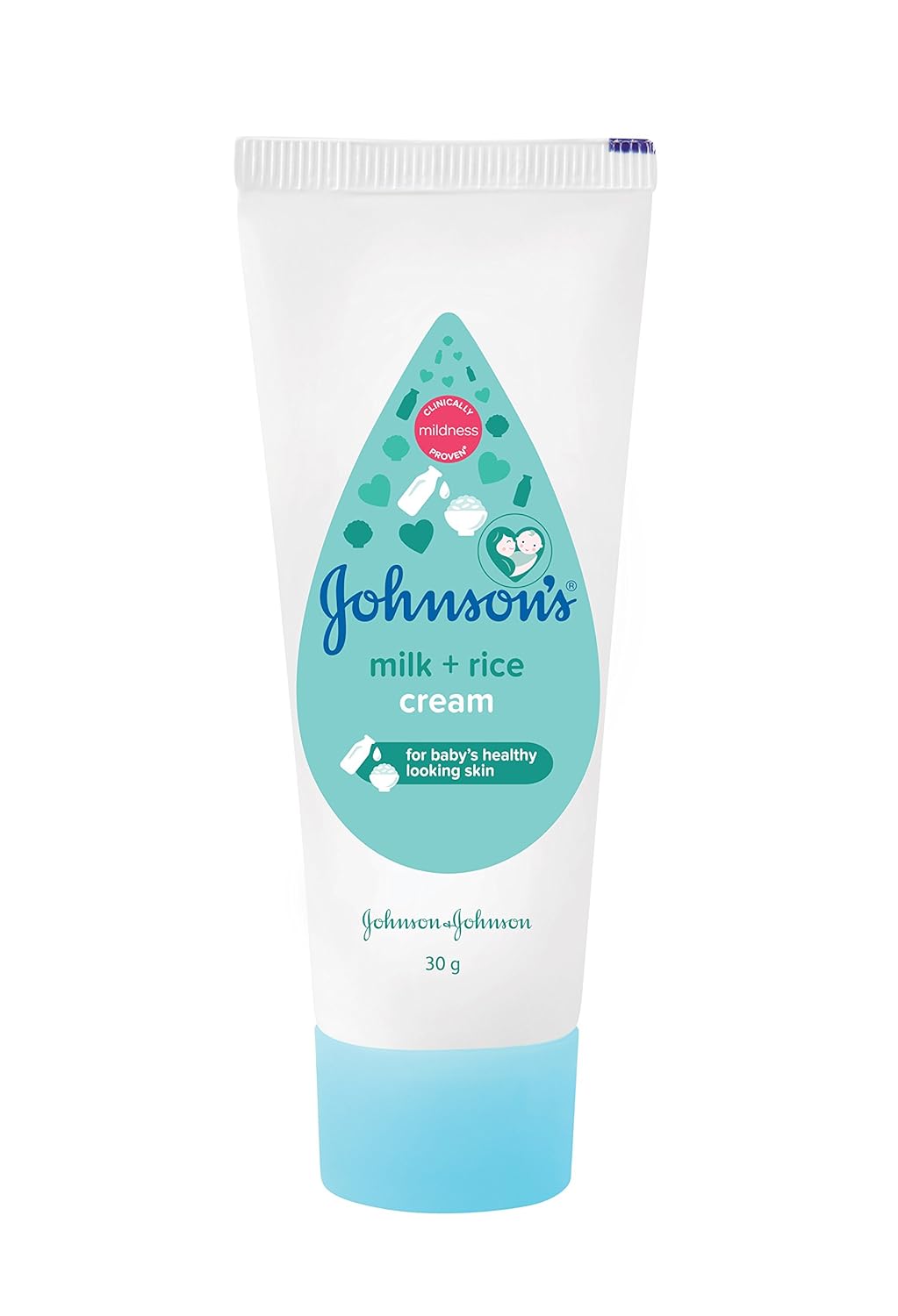 Johnson's Baby Milk and Rice Cream, 30g