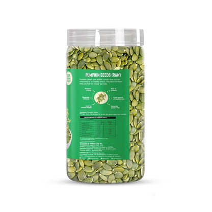 Eat Anytime Pumpkin Seeds 500 g | Source of Magnesium, Fibre & Protein | 100% Natural | Seeds for Weight Management