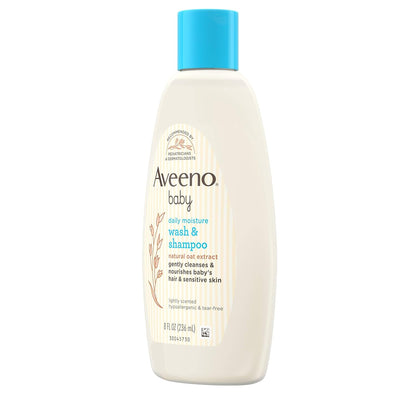 Aveeno Lightly Scented Baby Wash & Shampoo 8oz.