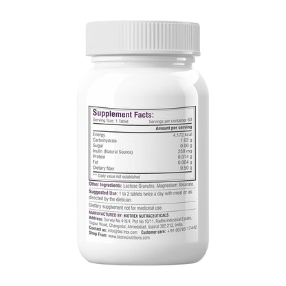 Biotrex Nutraceuticals Fiber - 60 Tablets