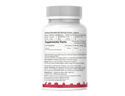 (LeeWell) Urolithin A Supplement, 500mg, 60 Vegetable Capsules