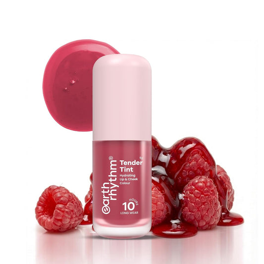 Earth Rhythm Tender Tint for Lip & Cheek with Pure Plant Pigments 10 H Stay - Rosé
