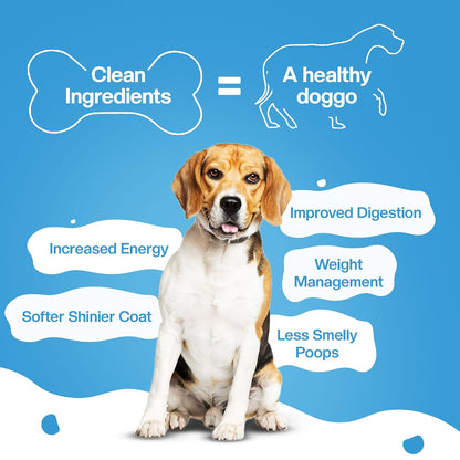 BLEP Dog Food Adult & Puppy | 200g | Dog Wet Food, High Protein, Omega 3&6, Contains Chicken Breast, Broccoli, Fresh Vegetables, Zero Preservatives, Digestible, Human Grade Fresh (Pack of 1)