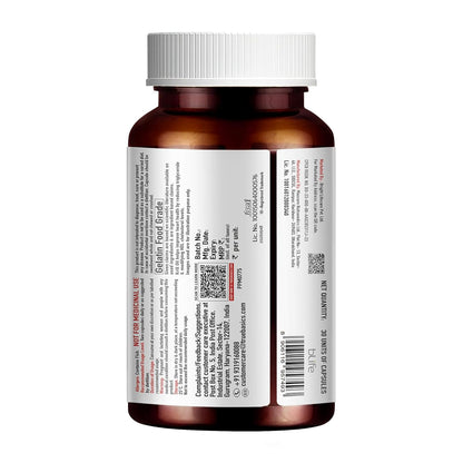 TrueBasics Heart Omega 3 Antarctic Krill Oil (30 Capsules)|With Clinically Researched 100% Pure Krill Oil|For Healthy Heart,Reduces Cholesterol & Triglycerides,1 Count