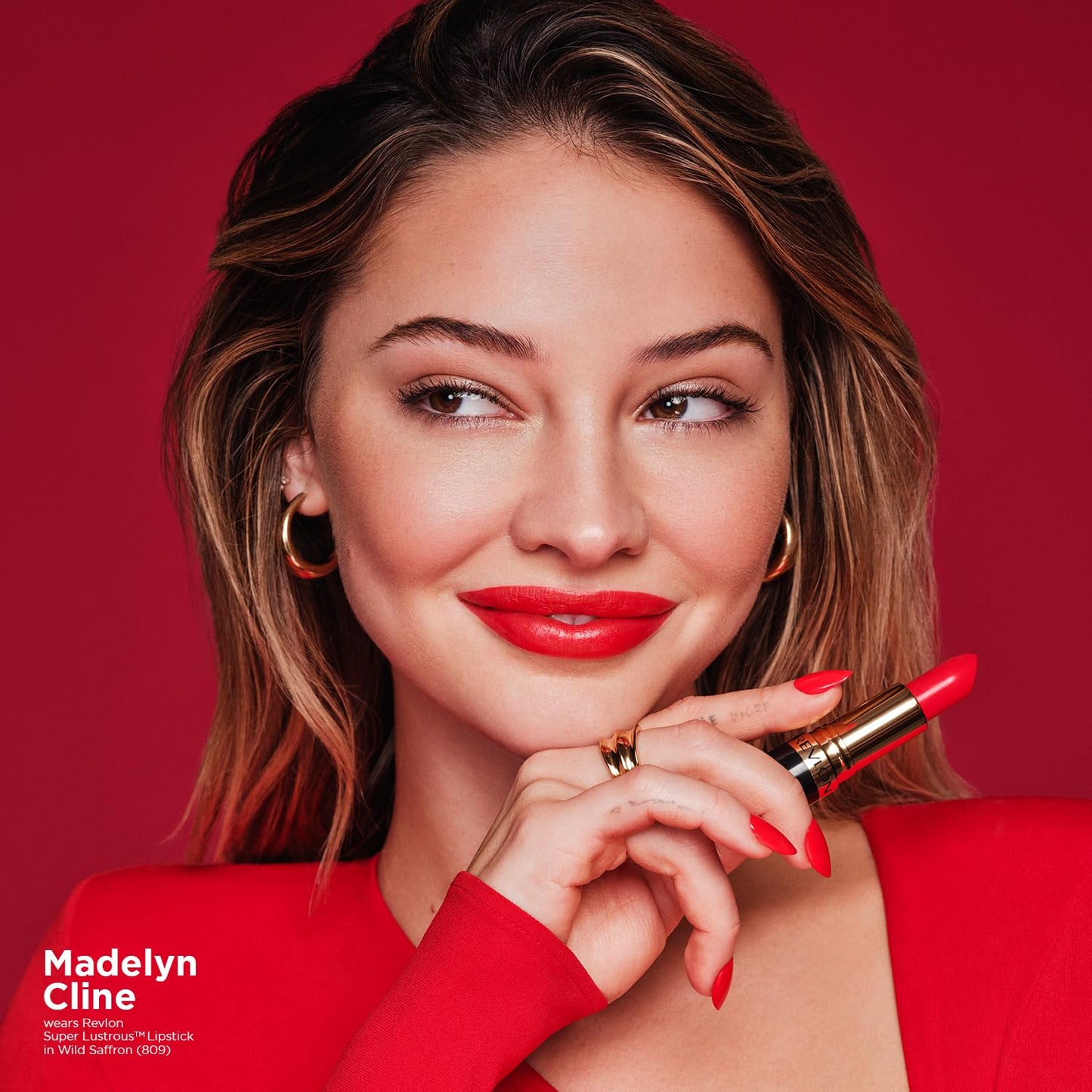 REVLON Super Lustrous Matte Lipstick, 80% Conditioning Ingredients, intance color, Waterproof, Long-Lasting, 100% Vegan Lipstick, Superstar brown (411), 4.25 gm