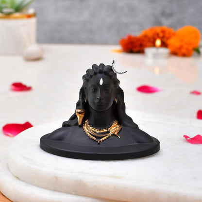 Adiyogi Shiva Statue for Diwali Decoration Items - Car Deshboard Adiyogi Statue for Home Mahadev Adiyogi Idol for Pooja Room & Home Office Decor
