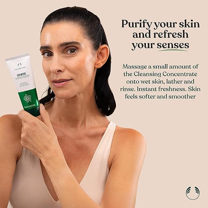 The Body Shop Edelweiss Cleansing Concentrate – Facial Cleanser – Gently Cleanses Tired, Dehydrated Skin– Vegan – 100ml
