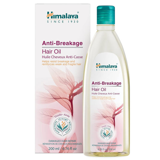 Himalaya Anti-Breakage Hair Oil bottle and packaging on a white background