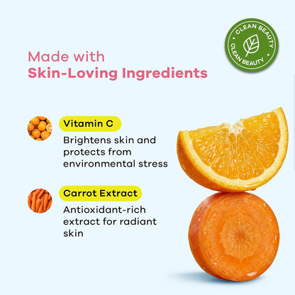 Earth Rhythm Rosy Ritual Glow Sunspray SPF 50 PA ++++ Vitamin C & Carrot Extract. In Vivo Tested