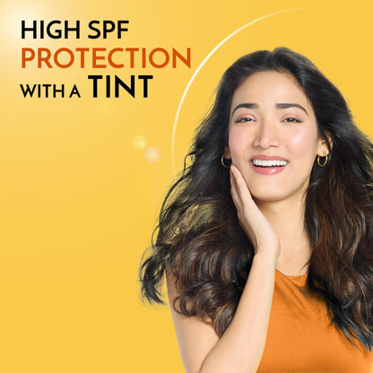 Joy Natural Tone Tinted Sunscreen SPF 50 PA+++ with Niacinamide For Normal & Oily Skin (50ml) | Mattifying, Water Resistant & Easy Blending Face Sunscreen for Sun Protection