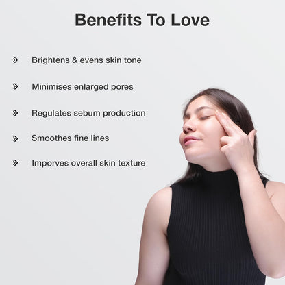 Cos-IQ Vitamin B3-5% Niacinamide Face Wash for Smooth and Even Skin, Tan Removal & Glowing Skin, pH Balanced & Paraben Free (30 Days Pack, 100ml)