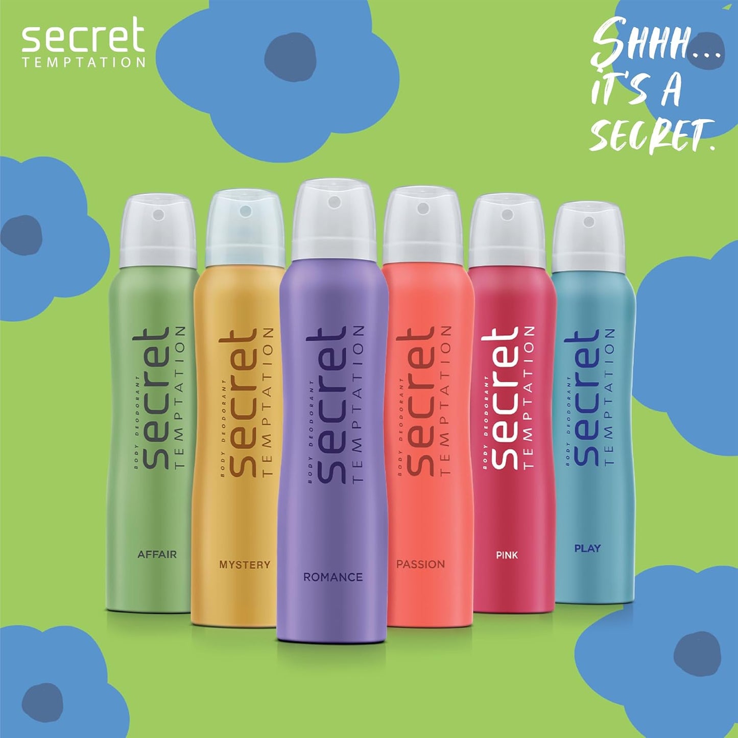 Secret Temptation Romance Deodorant for Women, 150ml