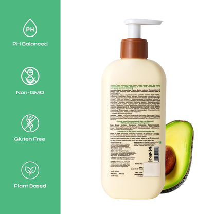 Tikitoro Kids Soothing Body Lotion | Pediatrician Approved | Moisturizes, Soothes & Nourishes Skin |100% Vegan with Avocado, Cocoa Butter, Kashmiri Saffron Extract |Daily Use (Age: 4+ Years) (300 x 1)