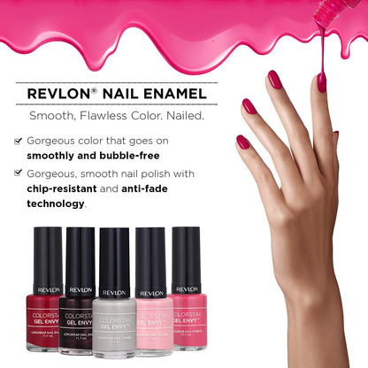 Revlon Colorstay Gel Envy Long Wear Nail Enamel, Hold Em (11.7ml)