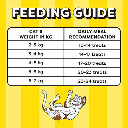 Temptations Crunchy Cat Treats, Seafood Medley Flavour, 85 g, Goodness of Protein, Vitamins & Minerals, Soft Inside Crunchy Outside, Adult, Chunk