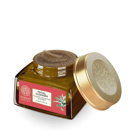 Forest Essentials Almond Pistachio & Honey Facial Cleansing Paste | Ayurvedic Deeply Cleansing & Nourishing Paste